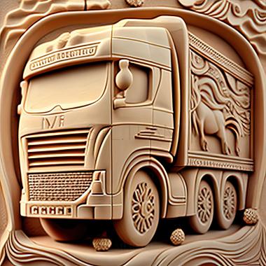 3D модель Volvo F85 (STL)